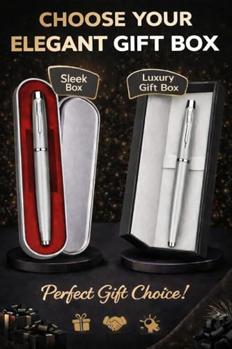 Image of Personalized Name Engraved Ball Pen | Stainless Steel Premium Silver Pen | Custom Name Pen for Gift,Corporate Gift | Smooth Writing Refillable Ballpoint Pen for Men Women (Silver [Black Ink])