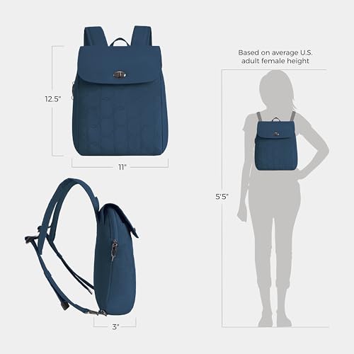 Travelon Anti-Theft Runways Compact Backpack by Travelon - Image 4