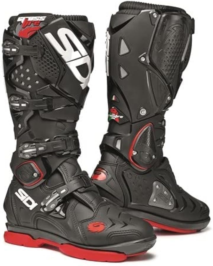 [Sidi] オフロードブーツ CROSSFIRE2 SRS SIDI CROSSFIRE 2 SRS MOTOCROSS MX ENDURO BIKE BOOTS GREY