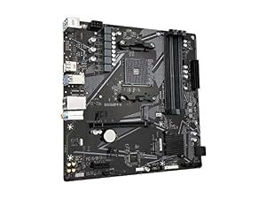 GIGABYTE B550M K AMD AM4 Micro-ATX Motherboard, Supports Ryzen 5000/4000/3000 Series Processors, DDR4, 3+3 Power Phase, 2X M.2, PCIe 4.0, USB 3.2 Gen 1, GbE LAN, Q-Flash — photo 6 of 6