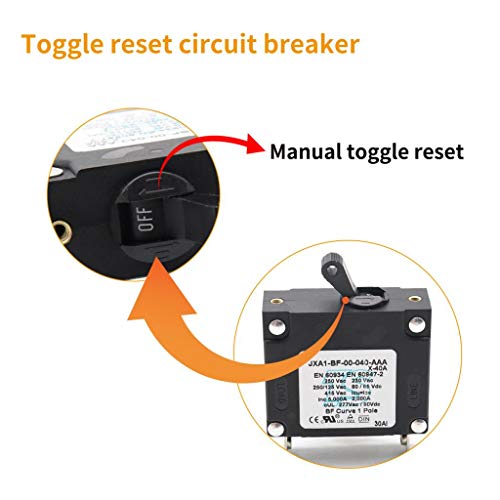 prasku Disjuntor Automotivo Durável 40A Peças Automotivas