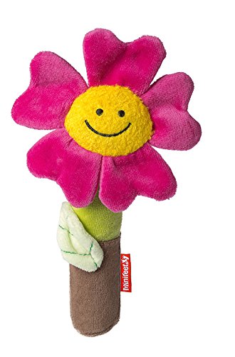 Duckshop Juguete de peluche con forma de flor con chirrido Duckshop Juguete de peluche con forma de flor con chirrido
