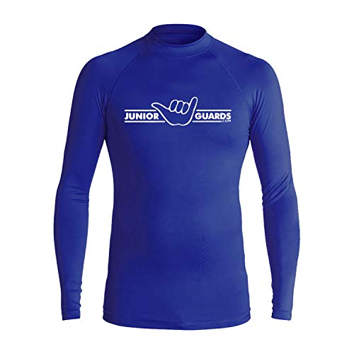 Junior Guard Shaka Bar Rashguard-LS-NV/WH-M Navy/White