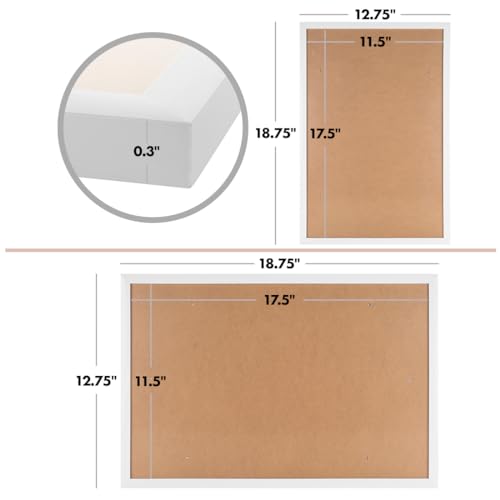 Andaz Press 12x18-Inch Personalized Signature Frame Graduation Guest Book Alternative, Custom Photo, Graduation Signature Board, Graduation Frames Class of 2025, Graduation Party Decorations 2025 - Thumbnail 5
