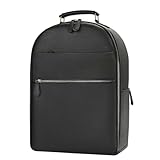 Divvia Kamerarucksack Klassisch Leder mit 15 Zoll Laptopfach, Professionelle Kameratasche für...