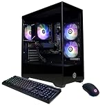 CyberPowerPC Gamer Master Gaming PC, AMD Ryzen 5 5500 3.6GHz, Radeon RX 6500 XT 4GB, 8GB DDR4, 500GB PCIe 4.0 SSD, WiFi Ready & Windows 11 Home (GMA3100A3)