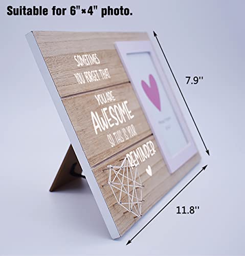 Nzy Appreciation Picture Frame Gift-Inspirational Photo Frame Gifts - Birthday Gfit,Graduation Gift,Christmas Gift,Mothers Day Gift,Thank You Gifts-Sometimes You Forget That You Are Awesome #TOP2