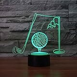 【TÉLÉCOMMANDE ET SMART TOUCH】La veilleuse 3D est livrée avec une télécommande et une commande tactile pour régler les 7 ou 16 couleurs différentes à votre guise. Avec la télécommande, la veilleuse peut être fixée en couleur statique ou dégradée pour décorer la chambre des enfants, le salon, la chambre, le bureau, etc.