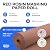 Red Rosin Masking Paper 36" x 166', Pack of 4-66 lb Thickness Floor Covering for Painting - Construction Floor Protection Paper - Painters Paper Roll - Temporary Floor Protection by IDL Packaging