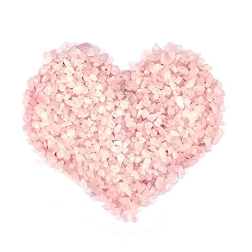 ideayard 440 Gramm Mini Trommelsteine (Rosenquarz) Cover