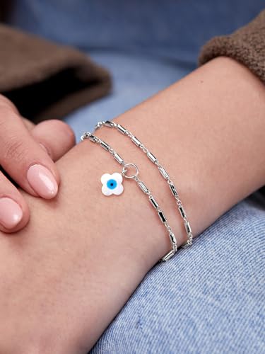 Image of MINUTIAE Stylish Fashion Double Chain for Womens & Girls Gift | Premium Stylish Dailywear Bracelets for Women's