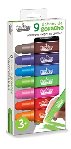 Estuche De 4 Pinceles Ergonómicos Para Niños – Crea Lign, Ideal Para Iniciarse En La Pintura