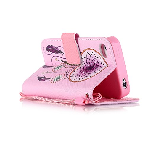 Felfy Custodia per iPhone 4S, custodia in pelle