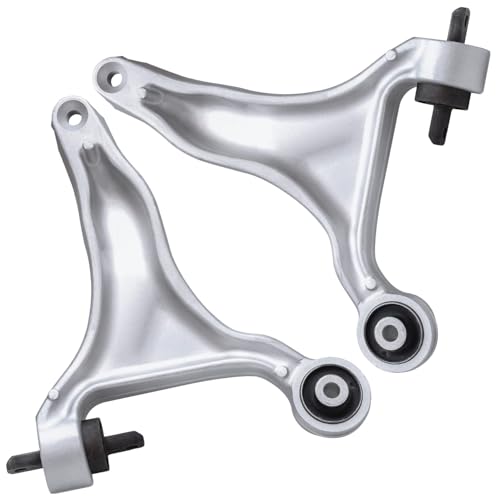 Image of Detroit Axle - AWD Front End Suspension Kit for 2002-2005 Volvo V70, 2 Lower Control Arms 2 Lower Ball Joints 2 Outer Tie Rod Ends 2003 2004 Replacement