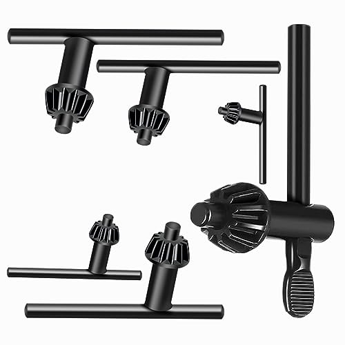 Secwell Lot de 6 clés de mandrin universelles pour perceuse électrique pour 4 mm 6 mm 10 mm 13 mm 16 mm 20 mm