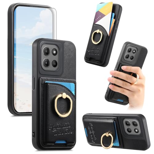 Accessoire Moto G15 Asuwish PYPSK US noir anti-choc pour éviter les fissures