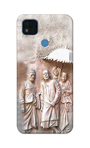Image of Printed Hard Back Cover Case for Mi Poco C31 Back Cover (Sai Baba) -1803