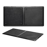 TIENDA EURASIA® ALFOMBRA - FELPUDO Desinfectante para la Entrada. Medida: 40 x 80 cm. Incluye 1 Base de goma Antideslizante, 1 Esponja de Desinfección, 1 Moqueta de Secado.