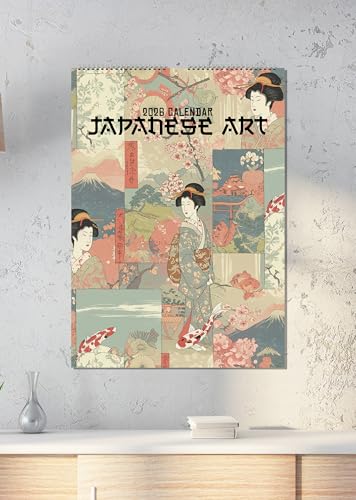 Calendrier d'art japonais 2026 – Une année de beauté intemporelle et d'élégance culturelle