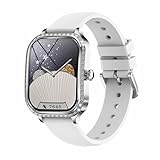 Smartwatch Donna Orologio Contapassi Donna 1.7' Orologio Intelligente 112+ Modalità Sportive/Sonno/Cardiofrequenzimetro Per Ios Android F