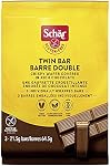 SCHAR Gluten-Free Cookies de chocolat à la barre jumelée - Cookies de Wafer sans OGM, avec chocolat riche en lait, 64.5g