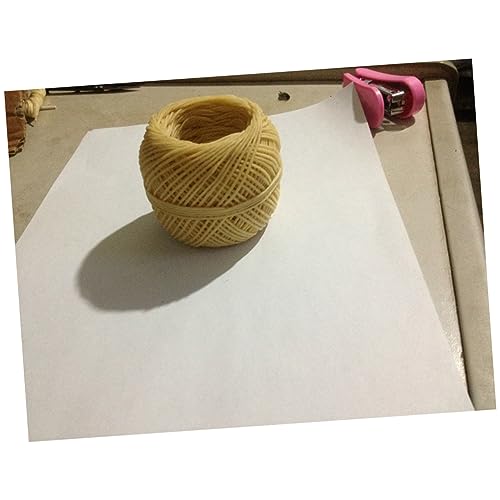 Mecha para vela con cera de abejas en rollo pre-encerada miniatura 2