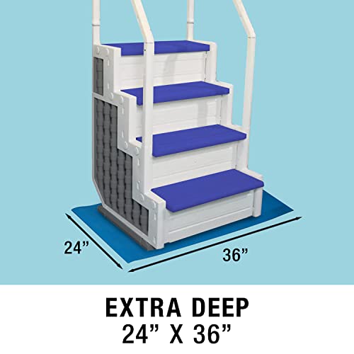 Poolmaster 32186 Swimming Pad/Pool Liner Protective Ladder Mat, 24 X 36 Inch, Blue #TOP2