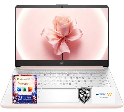 HP Laptop| 15.6' HD | Intel Processor | 16GB DDR4 RAM | 512GB SSD | Intel UHD Graphics | Win11 Pro | 720p HD Camera | WiFi & Bluetooth | School, Business & Productivity