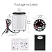 WATERWICH Tachometer Tacho Gauge Meter 0-10000 RPM Gauge Meter 2inches 52mm Universal for 4 6 8 Cylinder Car SUV Vehicle Automotive