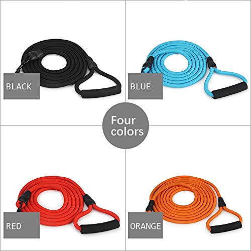 3M/5M/10M Correa de perro largo para mascotas correas para perros al aire libre Correa de entrenamiento para perros pequeños y grandes correas Super largas 1.3X1000cm negro