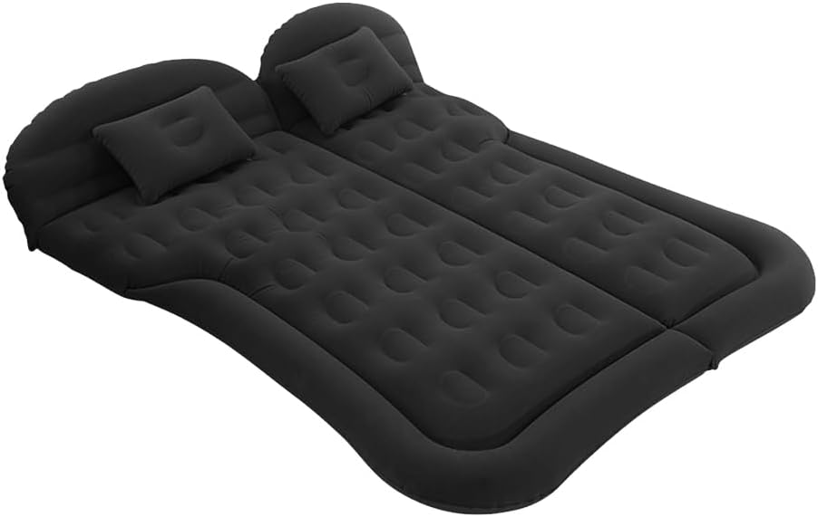 Car Inflatable Air Mattress for Ford Excursion 2000 2001 2002 2003 2004 2005 Portable Boot Air Mattress Cushion Outdoor Travel Camping Sleeping Gear Accessories,Black