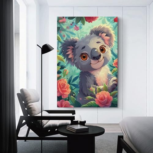 Impression sur toile koala moderne décoration intérieure 50x75 - 3