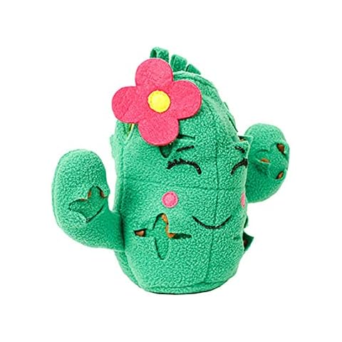 Dog Chew Toy,3-in-1 Pet Interactive Cactus Chew Squeaky Toys with Pineapple and Squeak Ball, for Sniffing Training and Relieving Boredom Cover