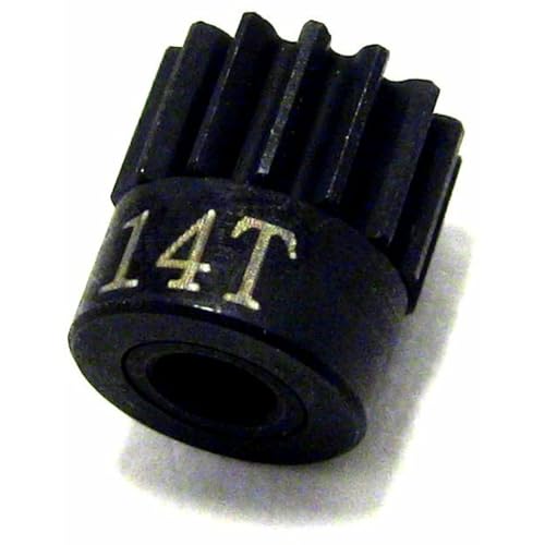 Hot Racing CSG1814 14t 48p Hardened Steel Pinion Gear 1/8 Bore