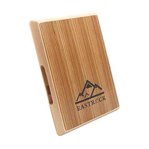 EastRock Bongo Drums, Travel Cajon Box Drum Flat Hand Drum Portable Percussion Instrument