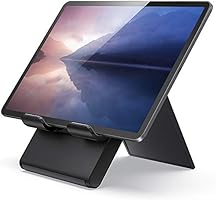 Lamicall Tablet Ständer Verstellbare, Tablet Halterung - Faltbarer Halter, Stand, Dock für 2020 iPad Pro 9.7, 10.2,...