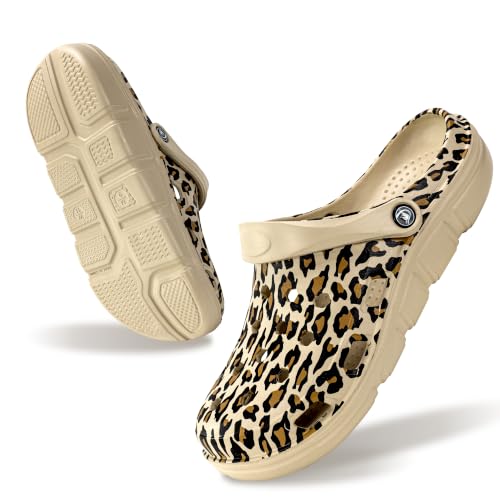 Image of PIMIO Garden Clogs for Women and Men,Slip On Work Shoes with Arch Support,Womens Mens Quick-Dry Water Shoes Casual Sandals,Comfortable Slippers