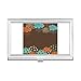 Cloud Rain Umbrella Weather Pattern Business Card Holder Case Pocket Box Wallet