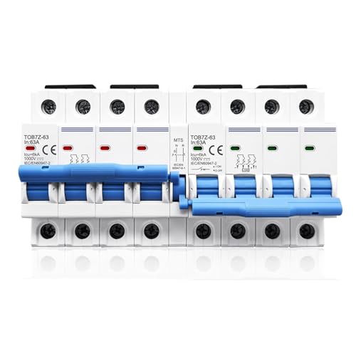 Interrupteur de transfert manuel double alimentation 4P 63A MTS - 5