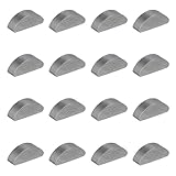 MECCANIXITY 16 Pcs Woodruff Key, 10x3x4mm Carbon Steel Metric Woodruff Semicircle Key Half Moon Tool Keys for Mechanical Fasteners Industry