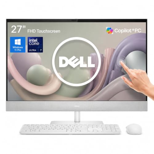 Image of Dell 27 All in One PC Intel Ultra 7 355 64GB 4TB Touch Windows 11 Pro
