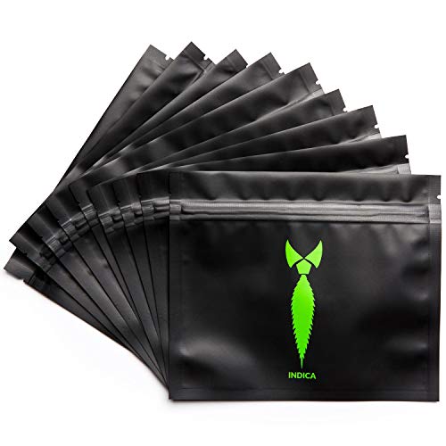 Discreet (30-Pack) Smell Proof Bags 4X6 Inch Wide Opening Indica Sativa Hybrid #TOP2