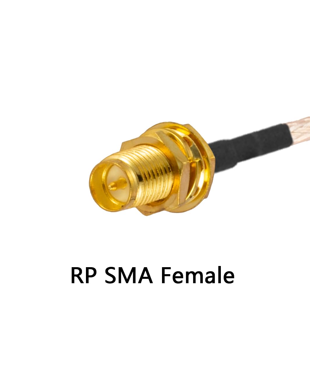 Vecys 2 Pezzi U.F.L1 a SMA Femmina Cavo Coassiale a Bassa