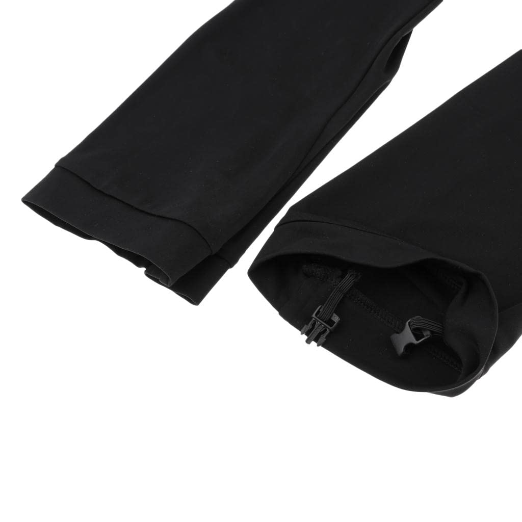 B Baosity Eiskunstlauf Trainings Leggings Strumpfhose für Frauen Schwarz S
