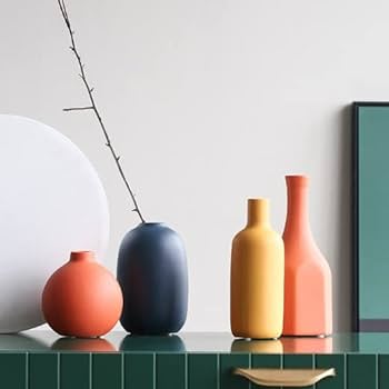 Amazon.co.jp: 【vase181】北欧 壺花瓶 壺型 花瓶 デザイン オブジェ