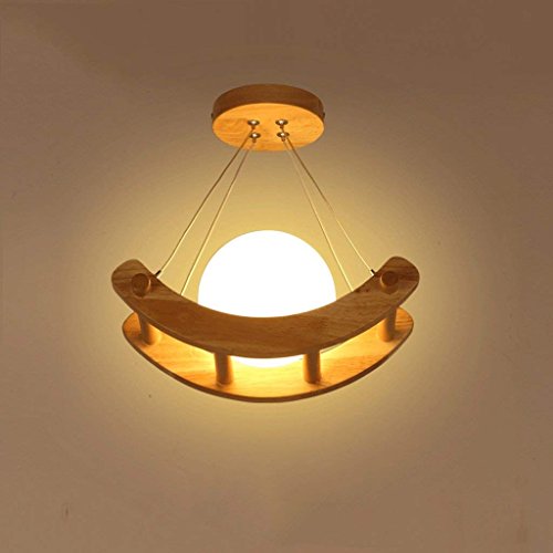 Lámpara de la luna creativa de madera para crear un ambiente acogedor en cafeterías