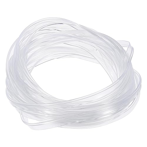 MECCANIXITY PMMA Fiber Optic Light Skirt Split Side Glow Cable, 3mmx10m LED Transparent for Car Decoration, DIY Art
