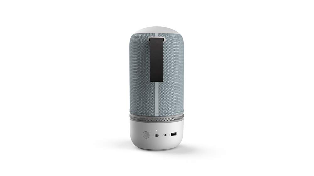 Libratone ZIPP MINI 2 Smart Wireless kleiner Lautsprecher (Alexa Integration, AirPlay 2, MultiRoom, 360° Sound, Wlan, Bluetooth, Spotify Connect, 12 Std. Akku) frosty grey