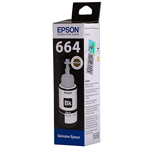 Image of Epson 6641 Black Ink Bottle - 70 ml