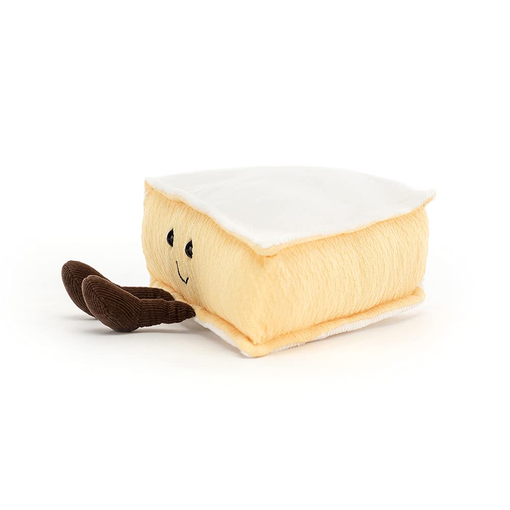 新品　 Amuseables Brie ブリーチーズ　チーズ Amazon.com: Jellycat Amuseables Brie Cheese Plush : Toys & Games